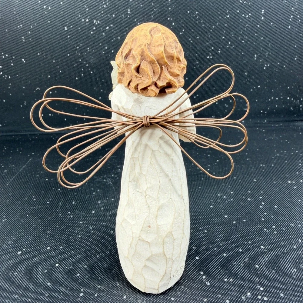 Willow Tree With Affection Angel Figurine Susan Lordi DEMDACO Cat Girl 2003